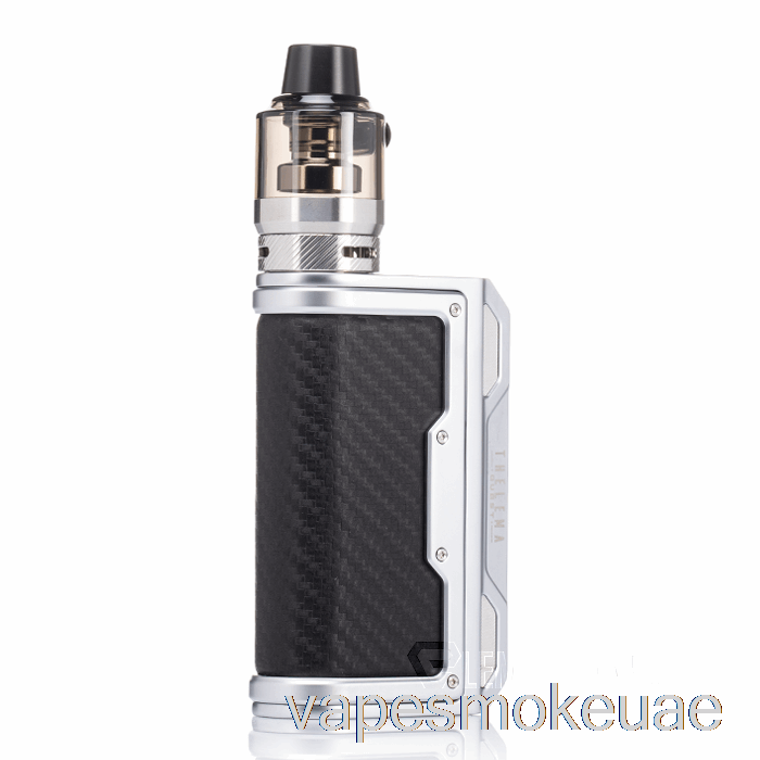 فيب الإمارات العربية المتحدة Lost Vape Thelema Quest 200W Starter Kit، فضي / ألياف الكربون